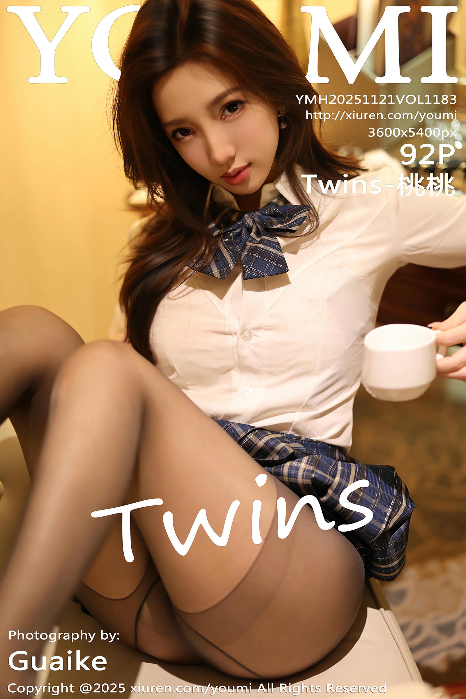 [YOUMI尤蜜荟] 2025.11.21 VOL.1183 Twins-桃桃