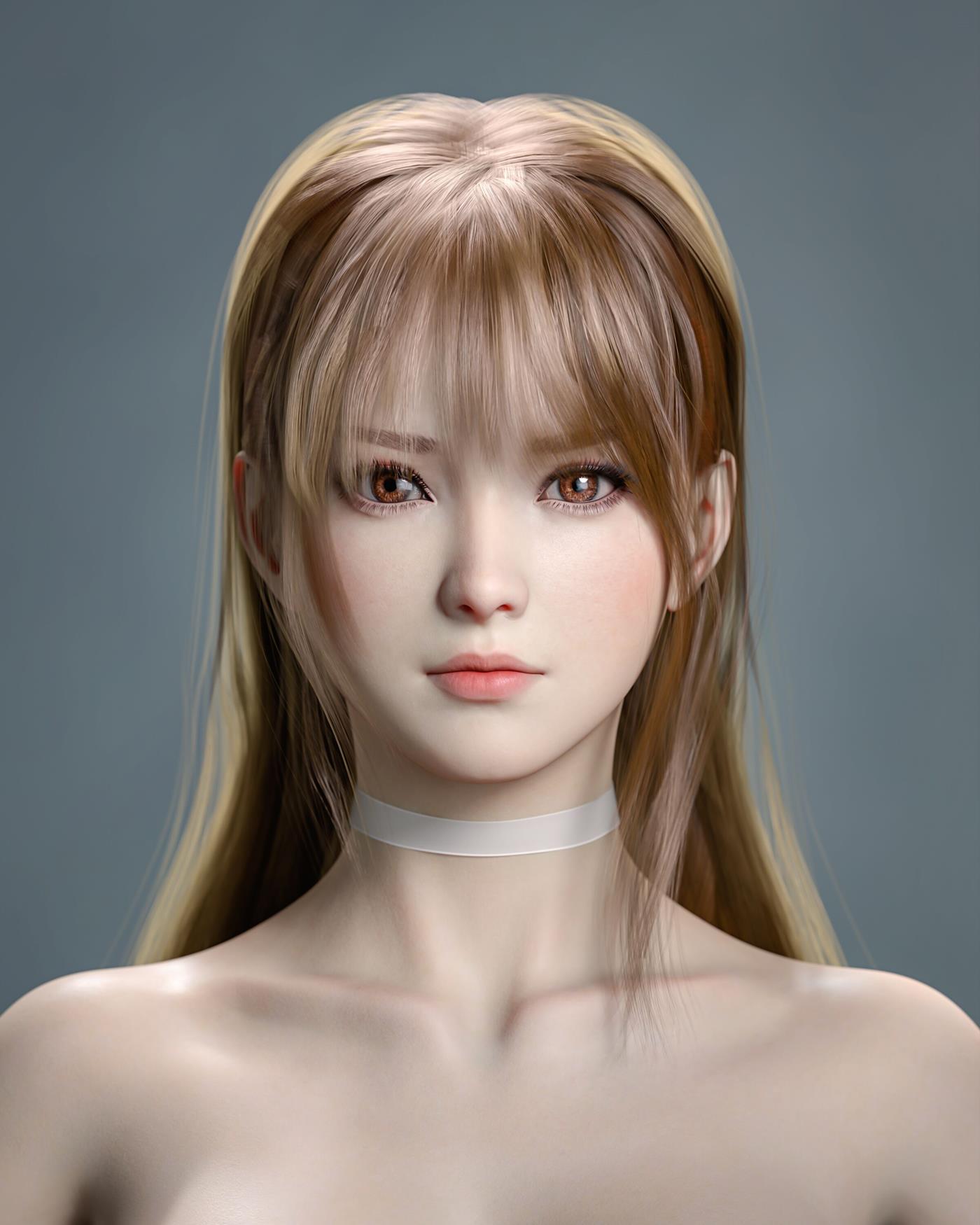 AI绘画 006 究极逼真3D死或生 [54P]