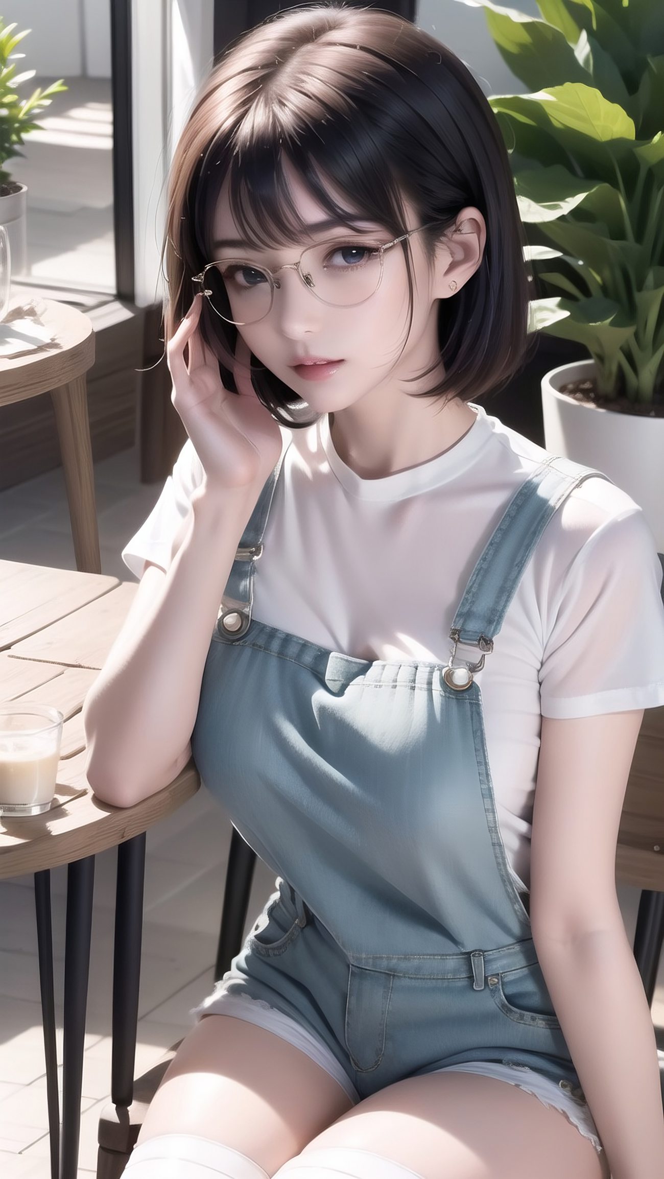 AI绘画 007 2K高清 背带裤 [20P]