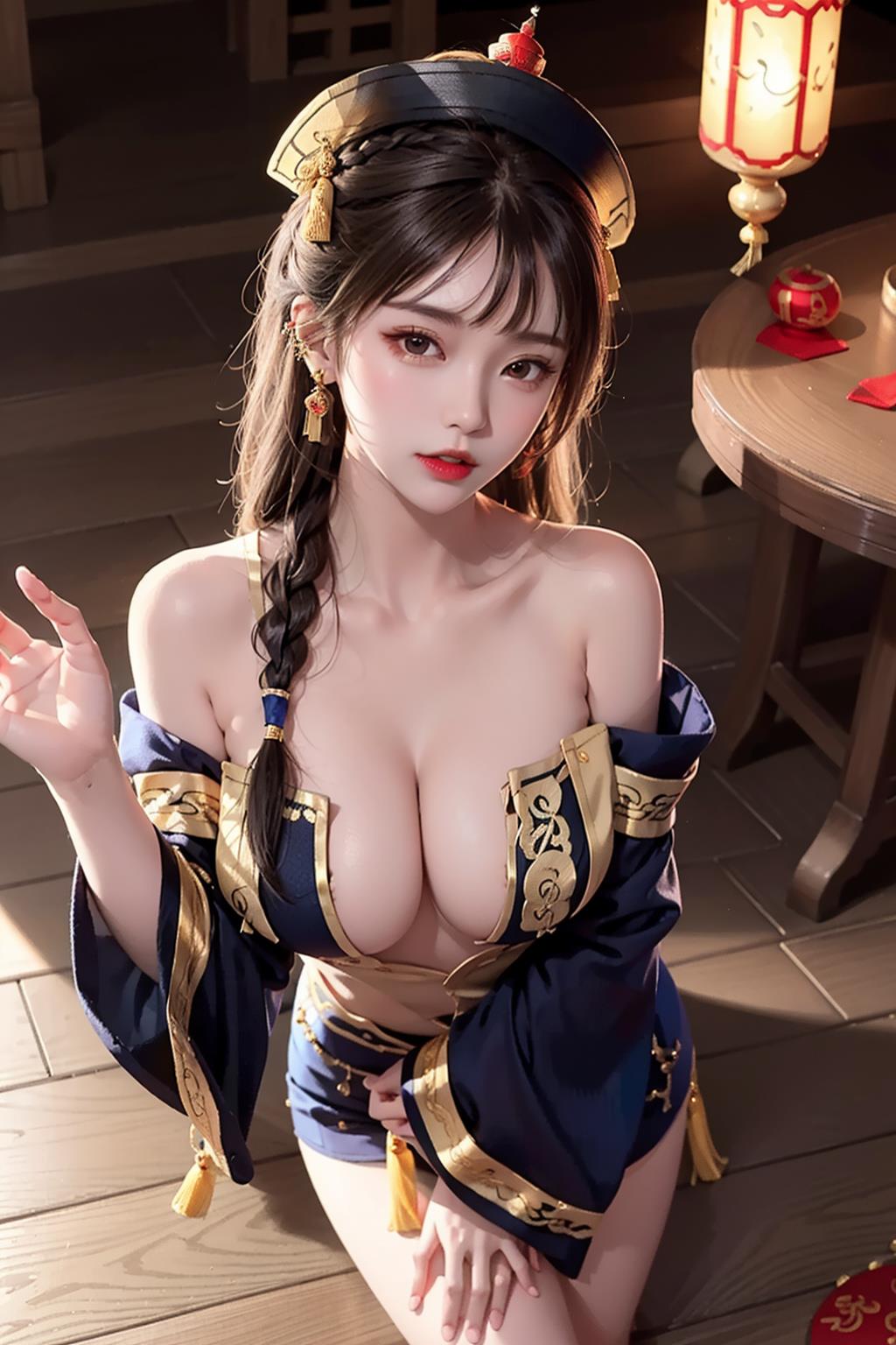 AI绘画 012 2K高清 精致僵尸小解解 [12P]