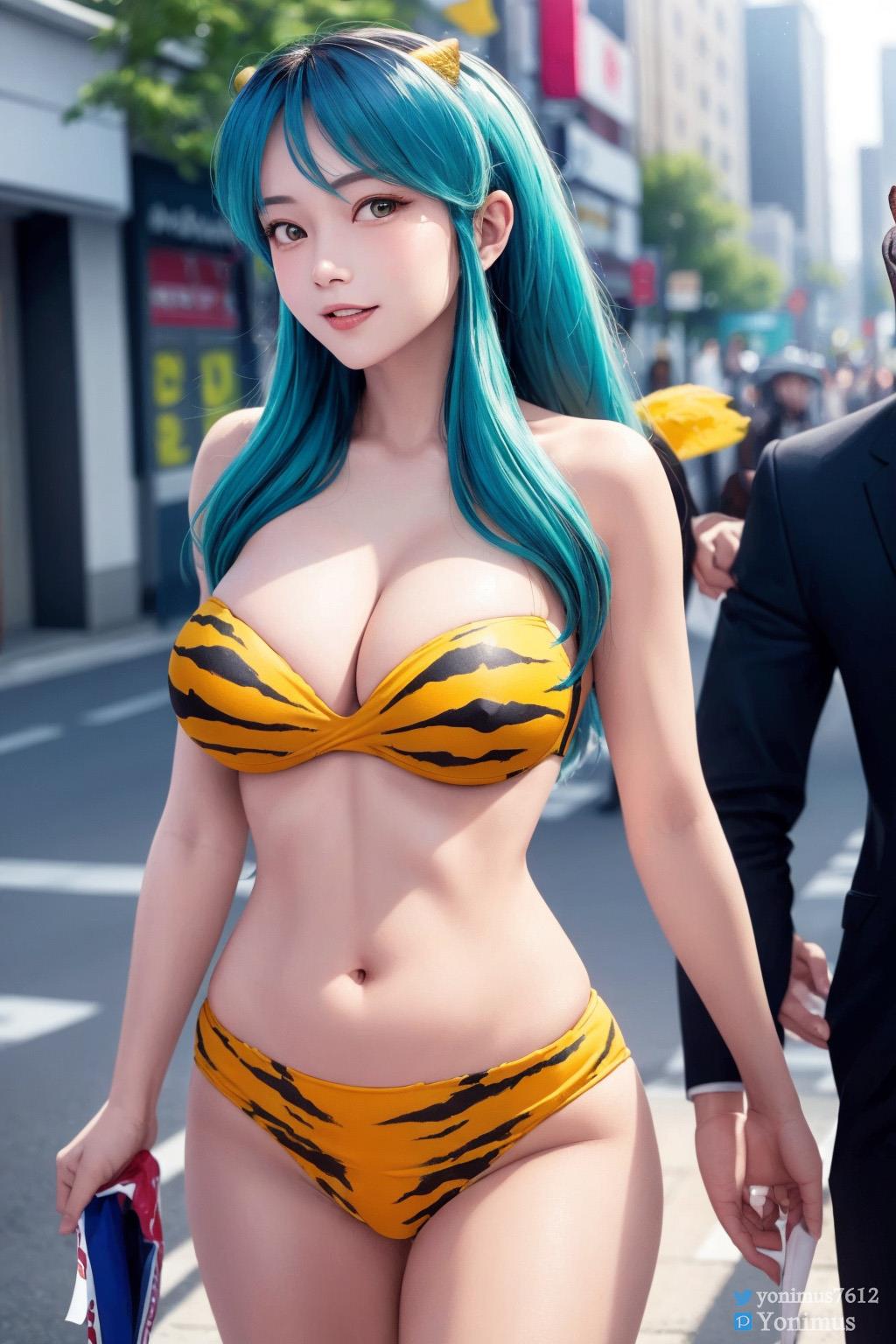 AI绘画 015 Lum(Urusei Yatsura) [23P]
